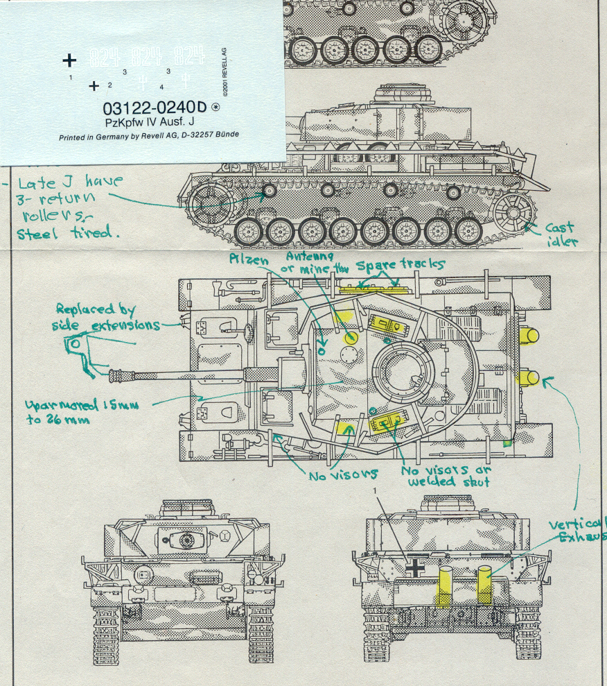 Pz kpfw iv чертеж