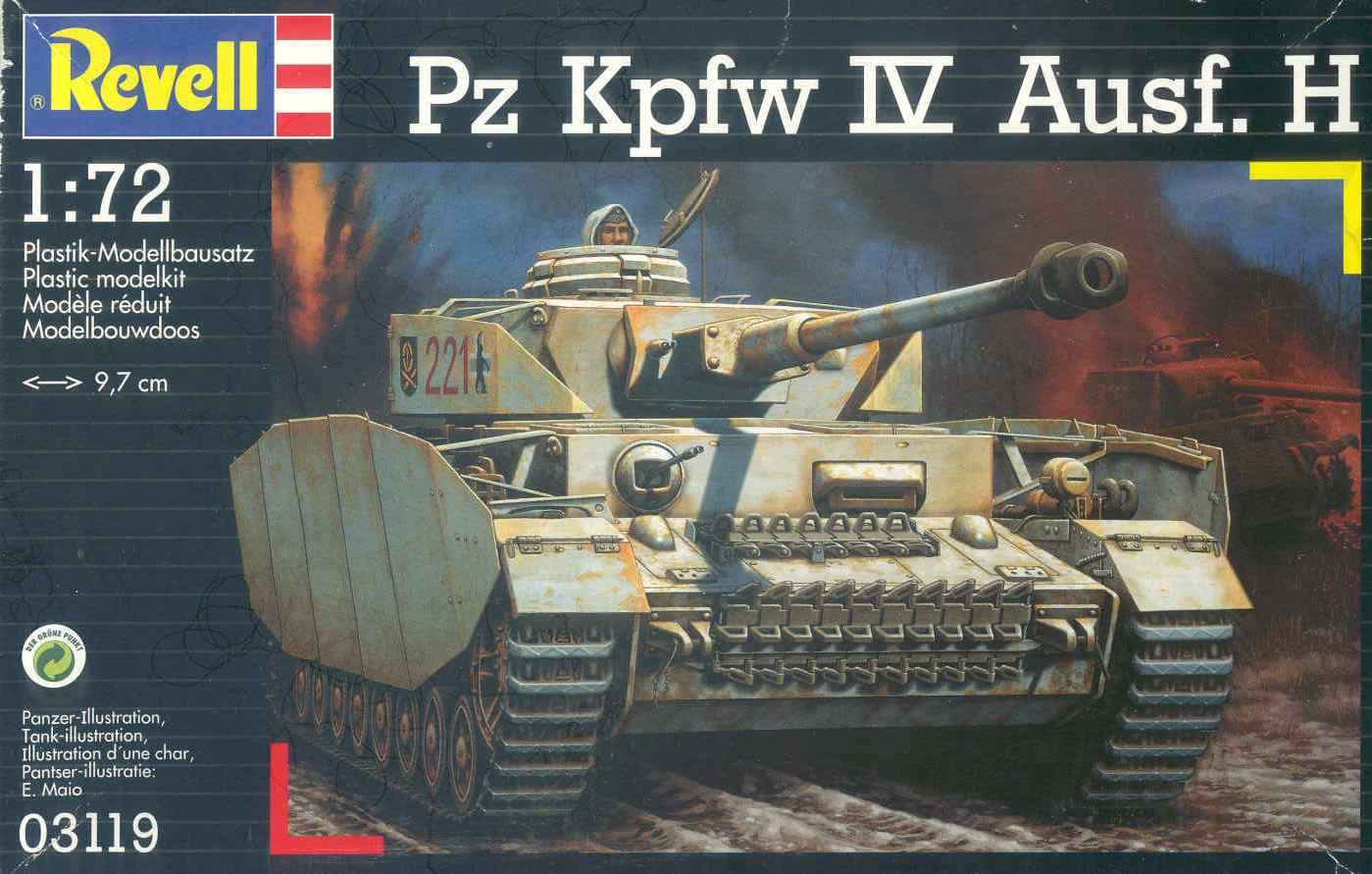 Panzer Iv Ausf H With Schurzen In 1 72 Scale Dragon Vs Revell