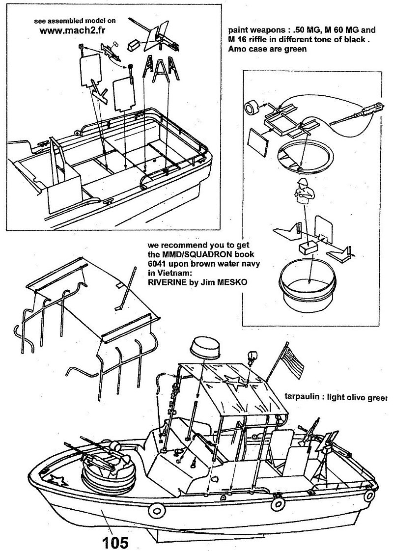 Mach 2, Vietnam Patrol Boat PBR 31 Mk. II â€œPibberâ€, Kit No 