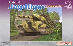 Dragon 1/72 Jagdtiger w/Porsche Suspension Preview