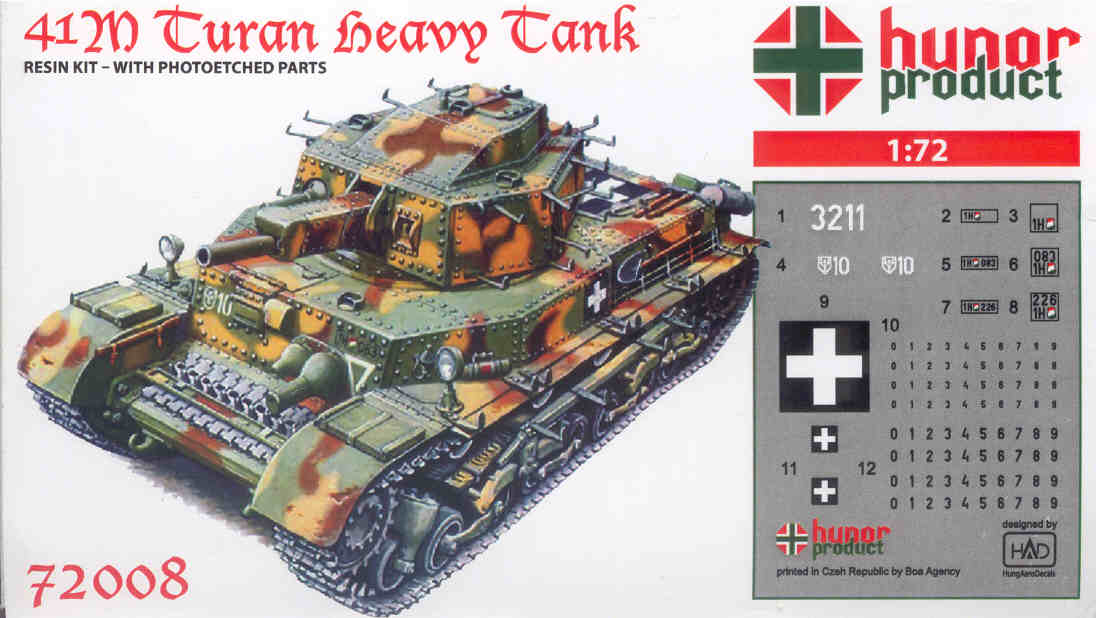 IBG 72047-40M Turan I Hugarian Medium Tank