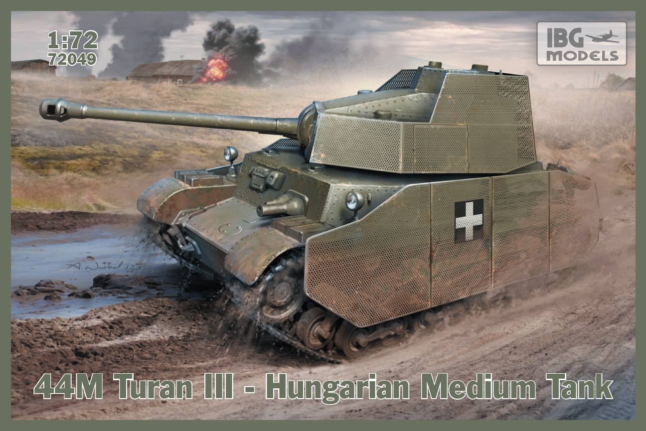 Hugarian Medium Tank IBG 72048 41M Turan II 