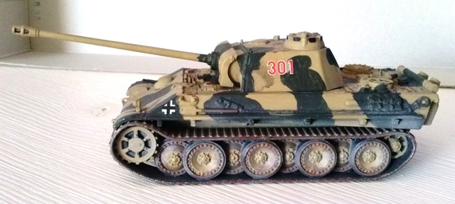 7504 1:72 Tank Model Kit ITALERI Pz Kpfw fast assembly V Panther Ausf.G 