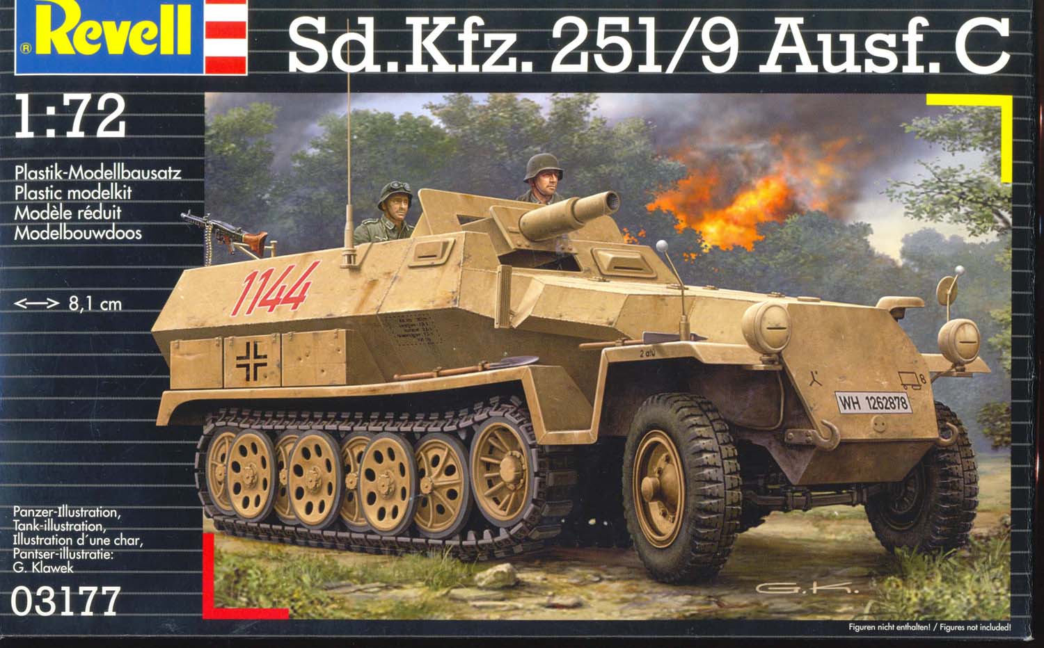 Revell 03173 Sd.Kfz.251/1 Ausf.C mit Wurfrahmen