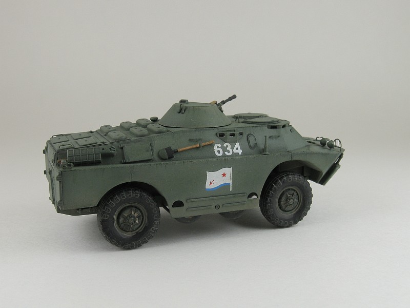 Late Finished Product #RP1024 S-Model 1/72 Soviet BRDM-2 Armoured Scout Car 