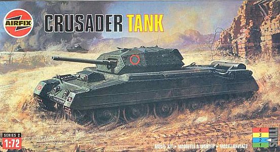 S-Model & Airfix, British Crusader Tank Comparison, Kit Nos ...