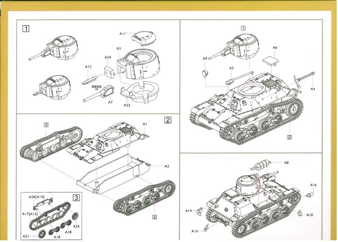 S-Model, Type 97 Light Armored Car (Chinese Army), Kit No