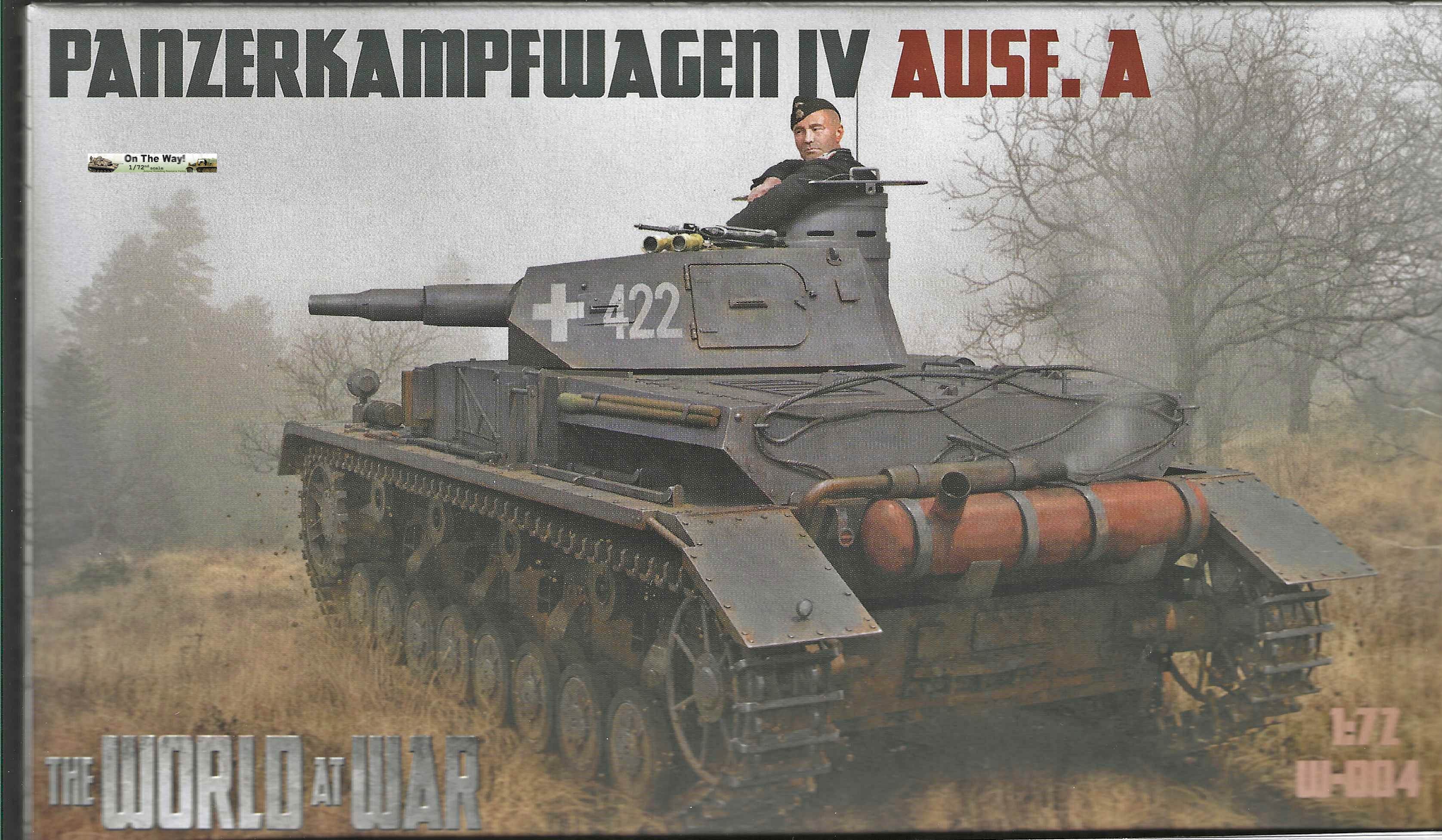 C Pz.Kpfw. IV Ausf. C 1/76 IBG The World at War W-010 Panzerkampfwagen IV Ausf
