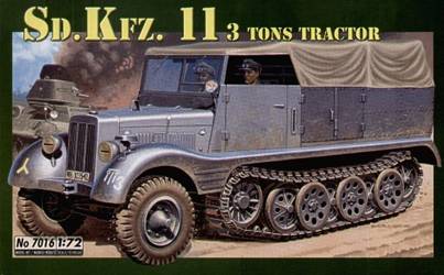 1:72 or 1:76 Sd.Kfz.11 half truck transporter stowage modelling kit /v6 